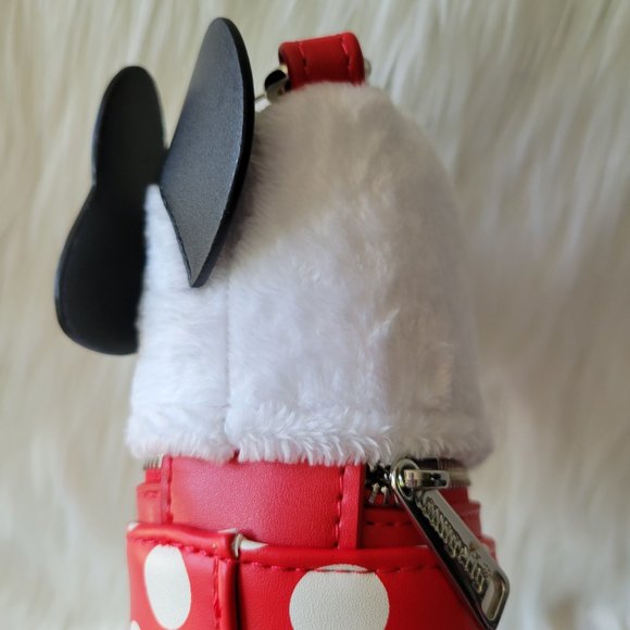 Loungefly Minnie Mouse Stocking Crossbody Bag - Picture 9 of 13